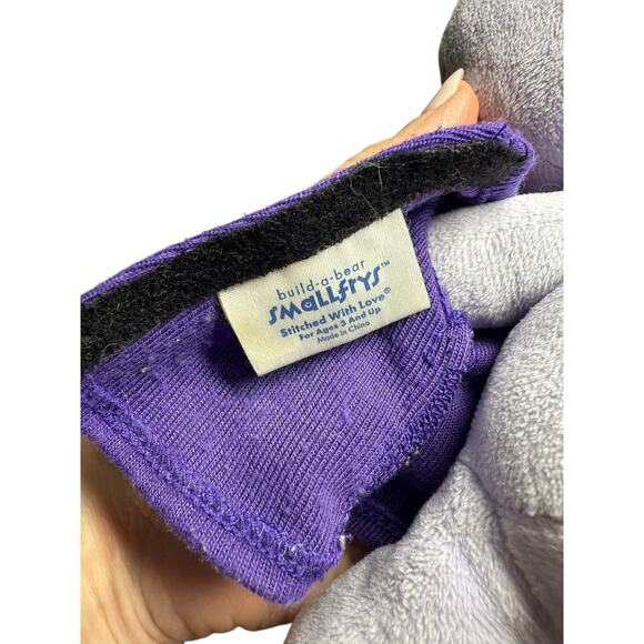 Hello Kitty Build A Bear BAB Smallfry Mini Plush Toy Purple 8" Sanrio Snowflake - Picture 7 of 10